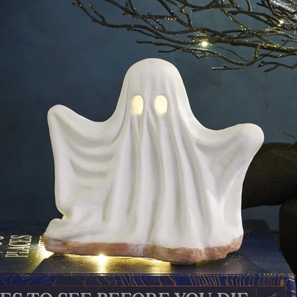 Pottery Barn Ceramic Ghost - Small - Short - Picture 1 of 4